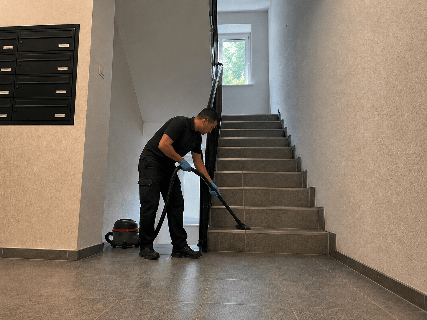 Professionelle Treppenreinigung Werden